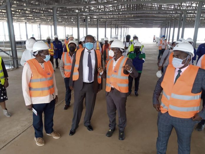 Minister Cheptoris inspects Katosi