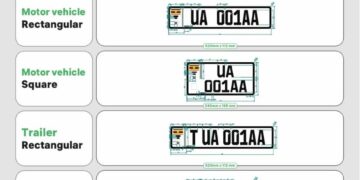 Gov’t starts issuance of Digital Number Plates for Private Vehicles: Here is how you get one
