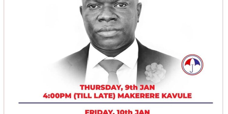 NUP Releases tentative Burial Program for Deceased Kawempe North MP Muhammad Segirinya