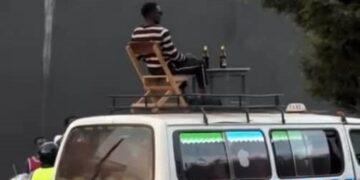 Driver, Conductor Arrested over Dangerous TikTok Stunt on top of Taxi (Watch VIDEO)