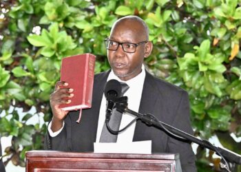 Lino Anguzu Sworn in as New Director of Public Prosecutions(DPP)