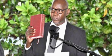 Lino Anguzu Sworn in as New Director of Public Prosecutions(DPP)