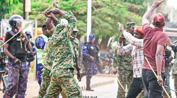 EC Condemns Violence Meted on Kyagulanyi’s Campaign team in Gulu