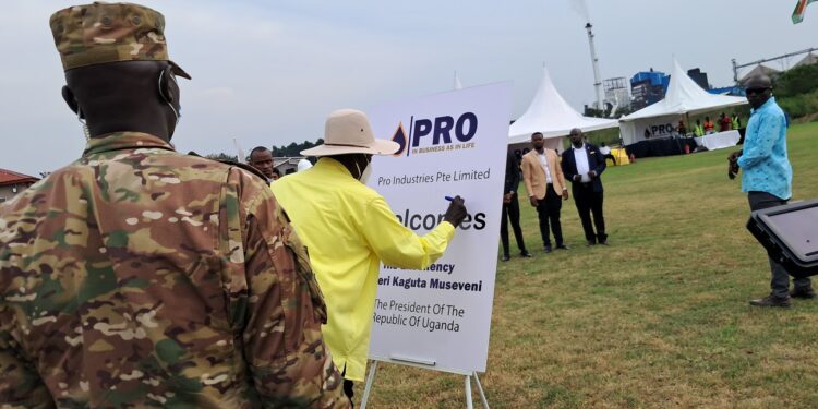 President Museveni Commissions East Africa’s Largest Ethanol Plant in Luwero