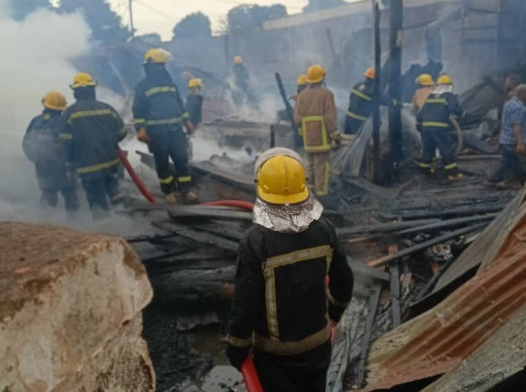 Mukono Municipality: Fire Outbreak Leaves Business Owners Counting Losses