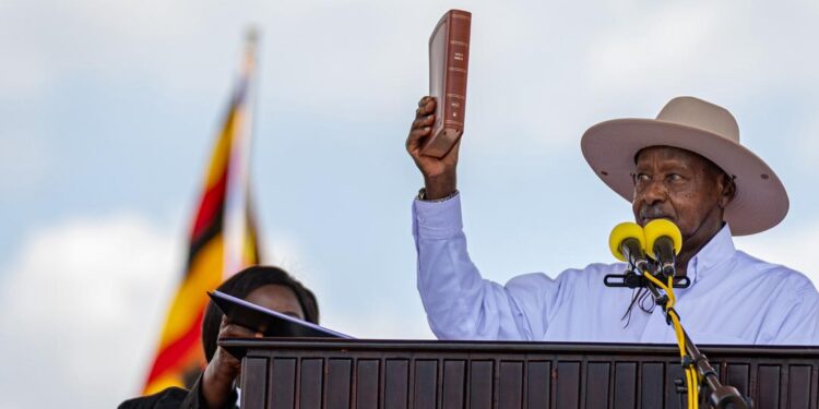 Museveni Declares New Term a ‘Kisanja of No More Sleep’ for Ugandans