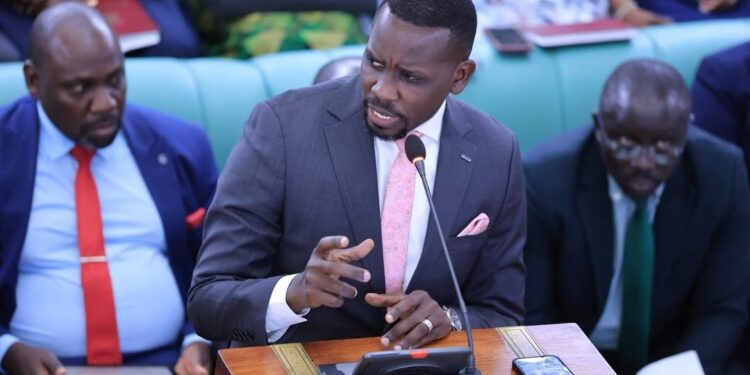 LOP Ssenyonyi Pays Respects to Gen. Moses Ali, Confronts President Museveni on Human Rights Abuses