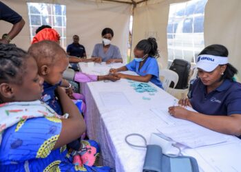 dfcu-Rotary Lifeline: Over 400 Mutungo Residents Benefit from Free Medical Outreach