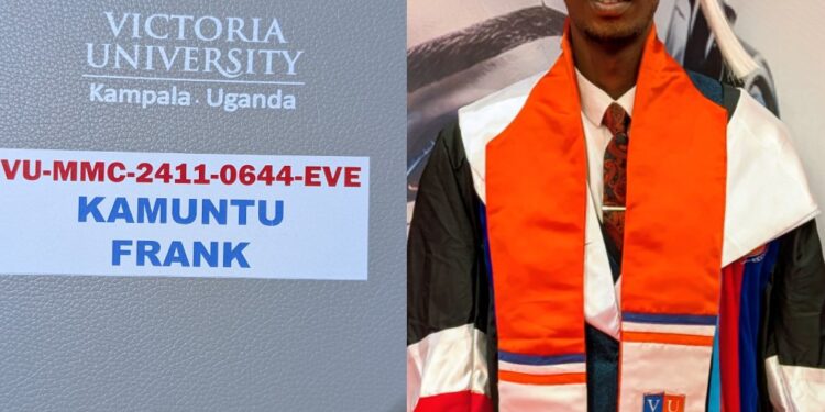 Swift News Boss Frank Kamuntu Bags Master’s Degree As Prof. Muganga’s Digital Education Revolution Pays Off